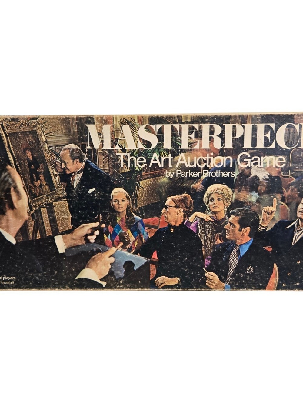 Vtg 1970 MASTERPIECE The Art Auction Board Game